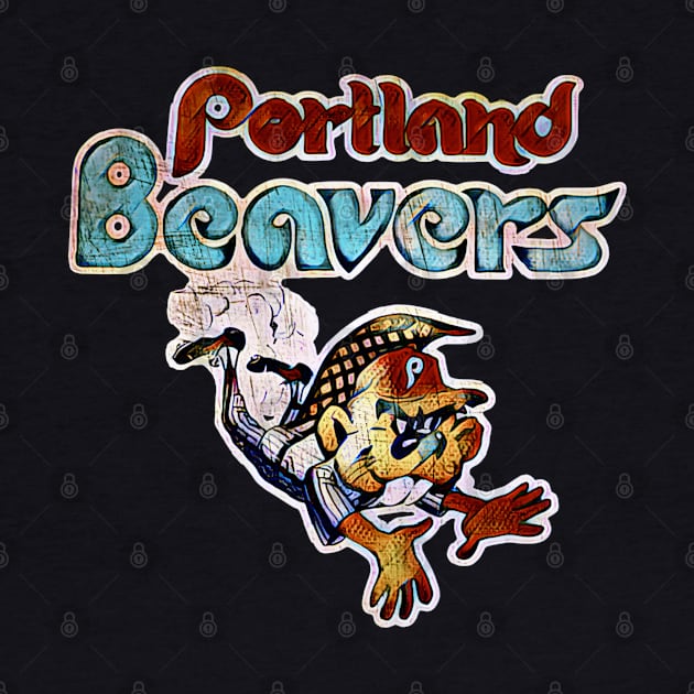 Portland Beavers Baseball by Kitta’s Shop